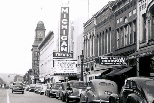 Michigan Theatre - Vintage Pic (newer photo)